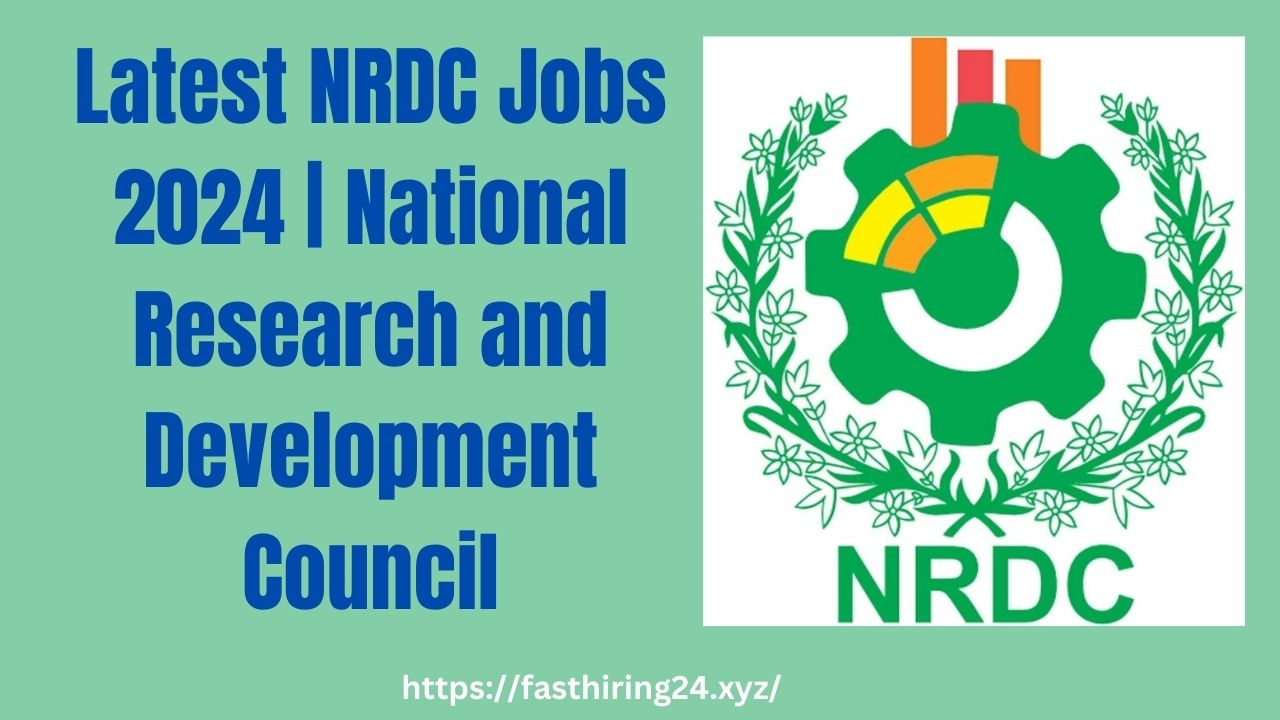 Latest NRDC Jobs 2024 | National Research and Development Council