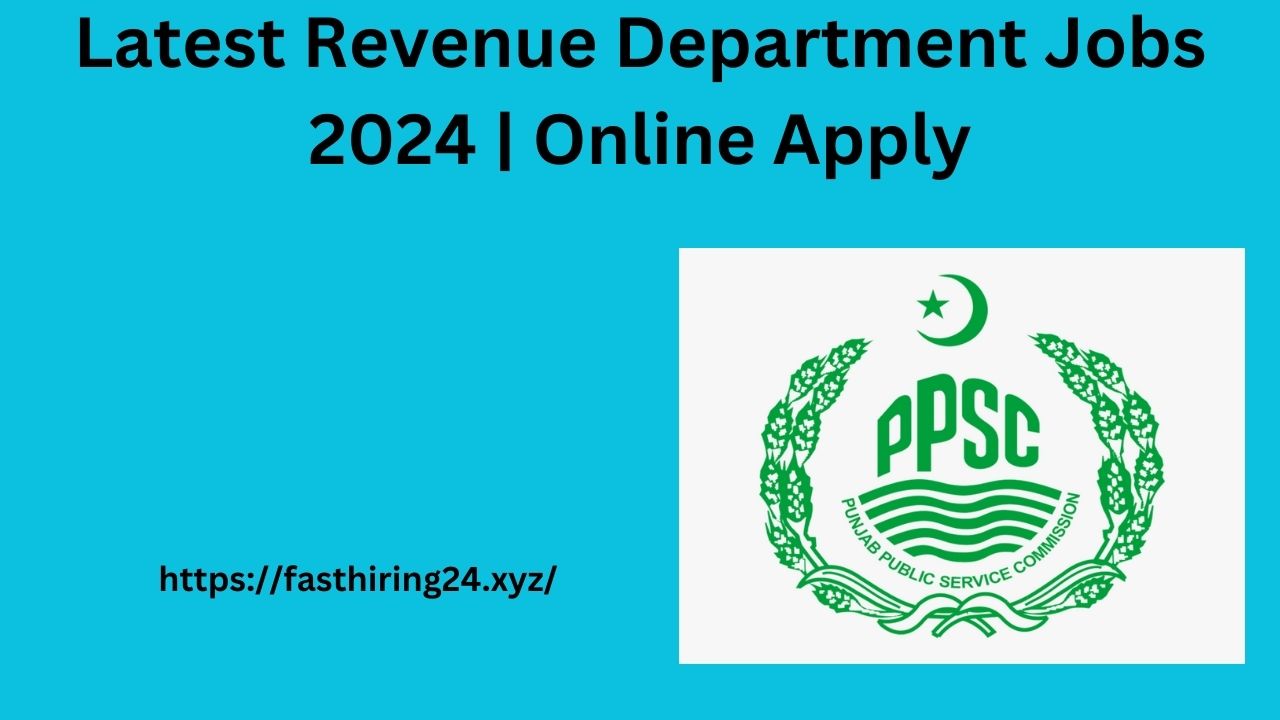 Latest Revenue Department Jobs 2024 | Online Apply