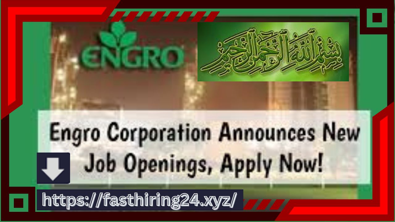 Latest Engro Jobs 2025 | The Engro Polymer & Chemicals Limited